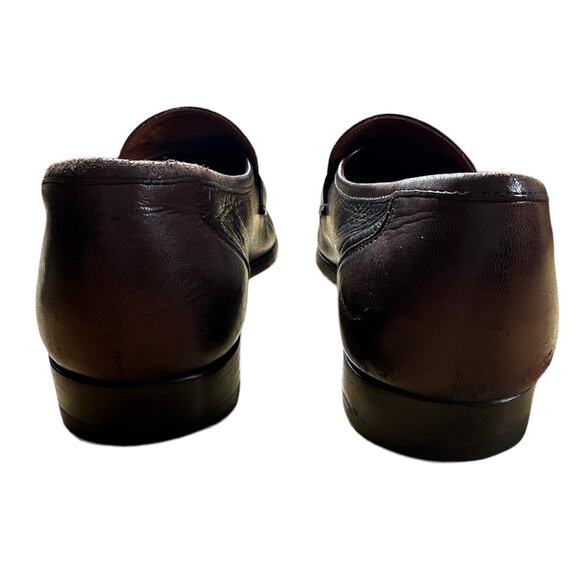 Men\'s Allen Edmonds Villarosa Tassel Loafers - Brownish Burgundy Size 13B main image 4